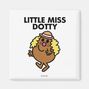 Íman Senhorita pequena Dotty Waving