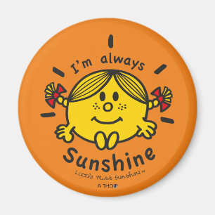 Íman Senhorita pequena Luz do sol eu sou sempre luz