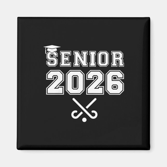 Íman Sênior 2026 Hóquei em Campo Cl De 2026 Equipe Grad (Frente)