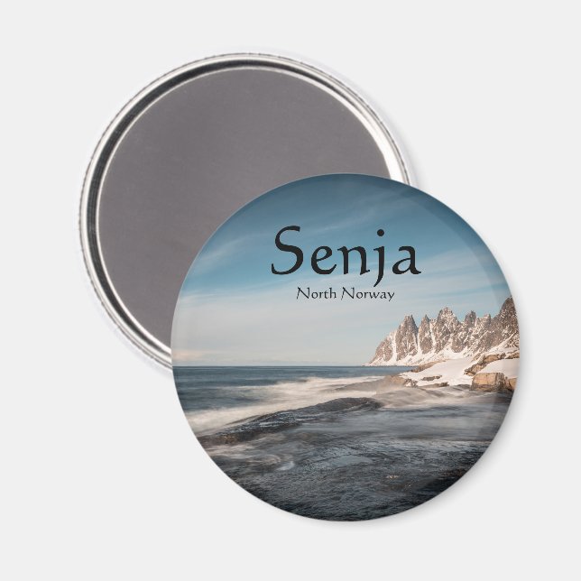 Íman Senja Noruega (Front/Back)