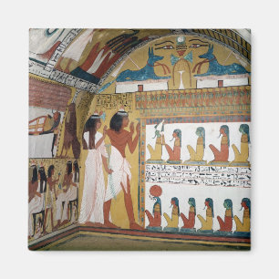 Íman Sennedjem e seu enfrentar da esposa NAO