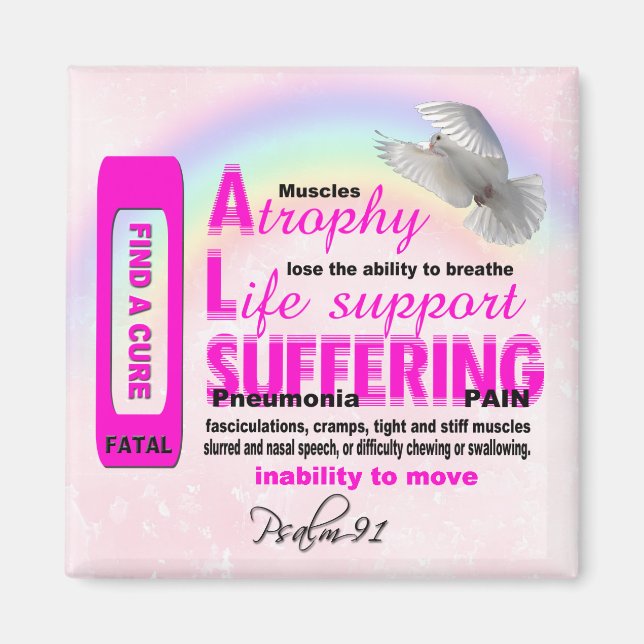 Íman SENSIBILIZAÇÃO ALS - Magnet (Frente)