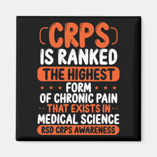 Íman Sensibilização CRPS Dor Crônica Faixa laranja RSD