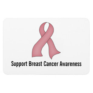 Íman Sensibilização do Cancer da Mama (rosa médio)