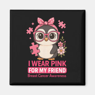 Íman Sensibilização Do Cancer Eu Visto Rosa Para O Meu 