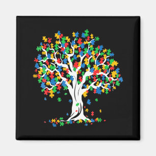 Íman Sensibilização para a Árvore da Vida Autismo Mês D