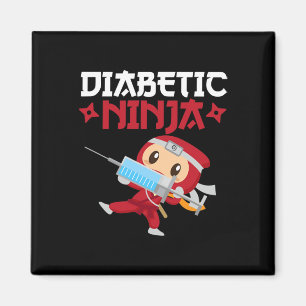Íman Sensibilização para a Diabetes do Tipo 1 Ninja