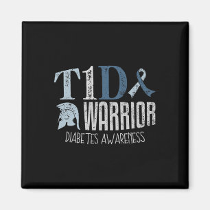 Íman Sensibilização para a diabetes Mês T1d Guerreiro 1