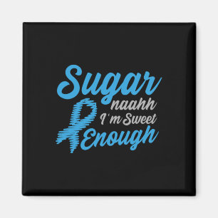 Íman Sensibilização para a diabetes Tipo 1 2 - T1d T2d