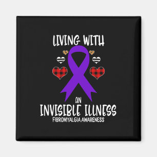 Íman Sensibilização para a Fibromialgia Vivendo com um