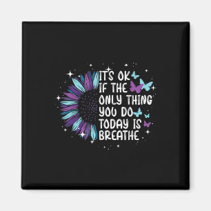 Íman Sensibilização Para A Prevenção Do Suicídio Roxo E