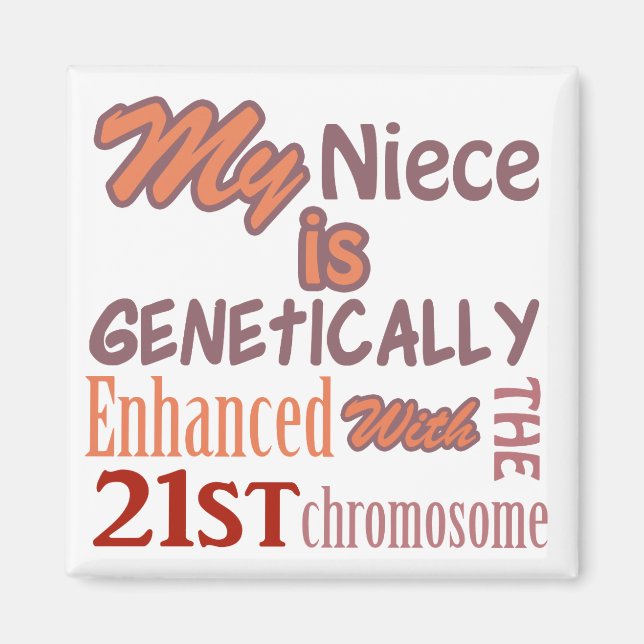 Íman Sensibilização para a síndrome de Down (Frente)