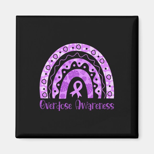 Íman Sensibilização para a Sobredosagem Arco - Roxo Rox (Frente)