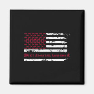 Íman Sensibilização Para O Aneurismo E A Bandeira Ameri