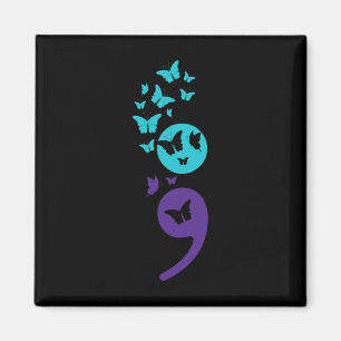 Íman Sensibilização para o suicídio do semicolão Saúde