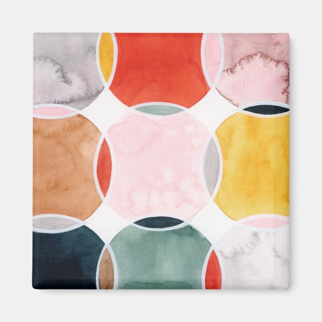 Íman Sensical - Padrão do círculo (Frente)