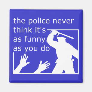 Íman Senso de Humor da Polícia Ímã Divertido