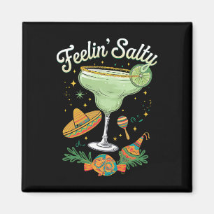 Íman Sentindo-se Salgado Margarita Engraçado Cinco De M