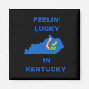 Íman Sentindo-se Sortudo em Kentucky - Dia de São Patrí