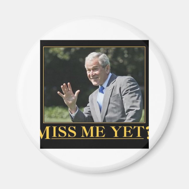 Íman Sentir Minha Falta? George W. Bush (Frente)