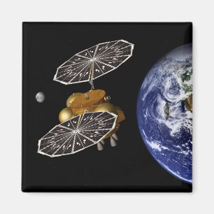 Íman Separação Do Veículo De Entrada Numa Missão Marte.