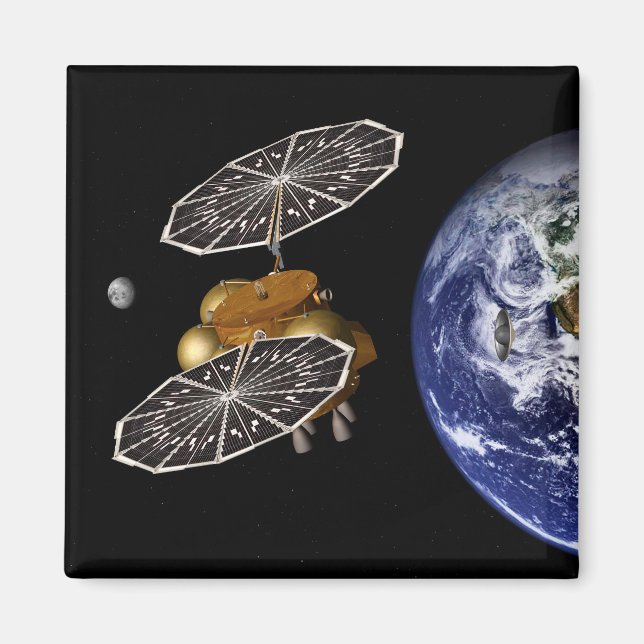 Íman Separação Do Veículo De Entrada Numa Missão Marte. (Frente)