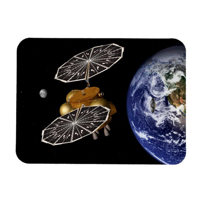 Íman Separação Do Veículo De Entrada Numa Missão Marte. (Horizontal)