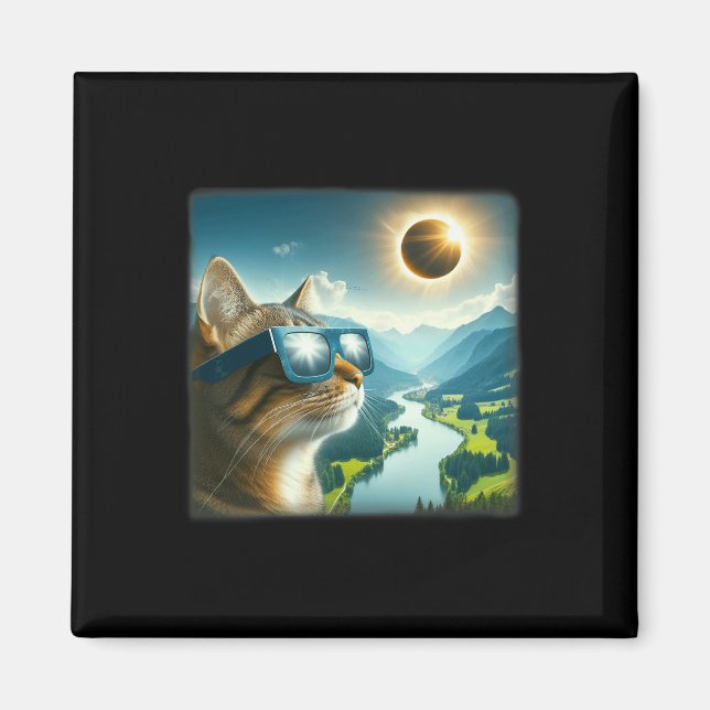 Íman Separador 2024 Eclipse Solar Total (Frente)
