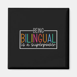 Íman Ser Bilingue é um Superpoder Diversão de Volta às