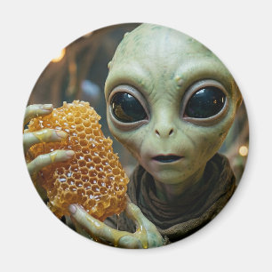 Íman Ser Extraterrestre Alien com Mel