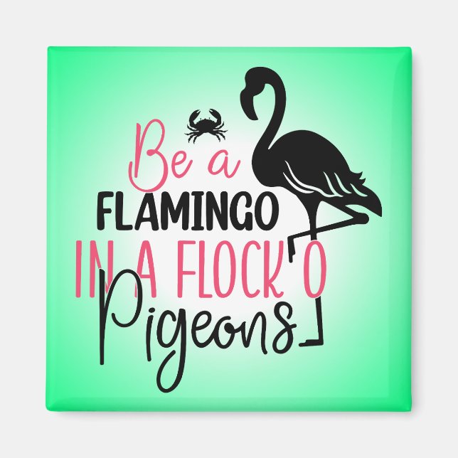 Íman Ser Flamingo Num Bando De Porcos-27308 (Frente)