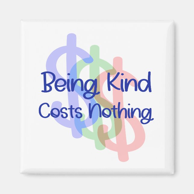 Íman Ser gentil não custa nada (Frente)