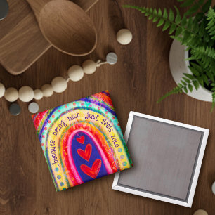 Íman "Ser legal é legal" Magnete de inspirividade