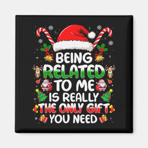 Íman Ser Parente Meu Funny Natal Família Xmas Pijama