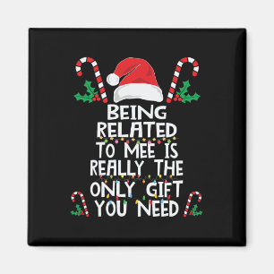 Íman Ser Parente Meu Pijama De Natal Família Xmas F