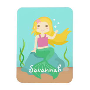 Íman Sereia Bonita e Fofa para Debaixo do Mar
