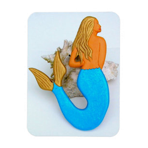Íman sereia de cauda azul