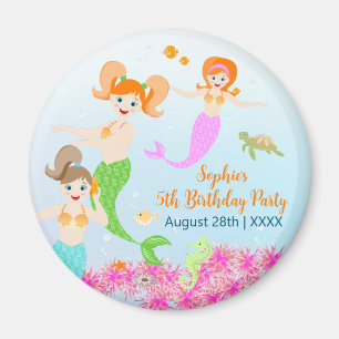Íman Sereia e amigos, Festa de aniversário feminino