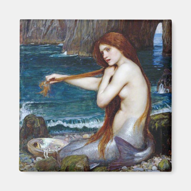 Íman Sereia, John William Waterhouse (Frente)