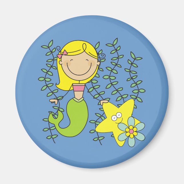 Íman Sereia loura (Frente)