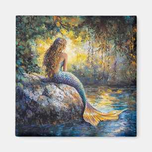 Íman Sereia na Pintura de Grotto