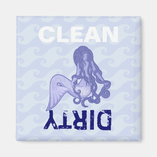 Íman Sereia Sentada Azul