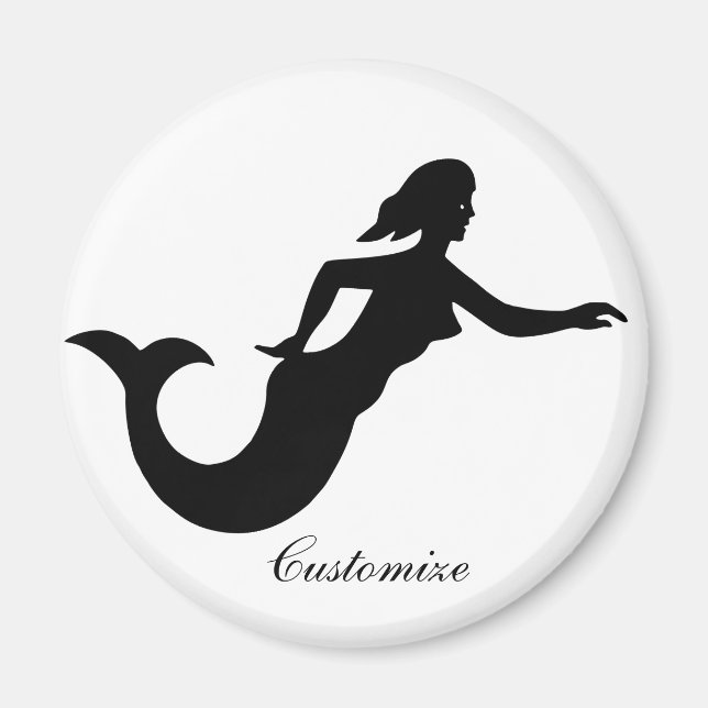 Íman Sereia Silhouette Thunder_Cove (Frente)