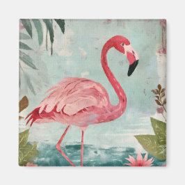 Íman Serenade em Rosa: Paraíso de Flamingo