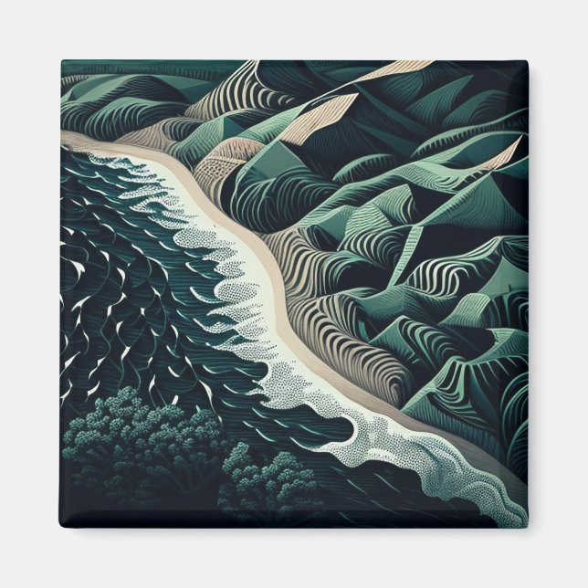 Íman Serene Shores (Frente)