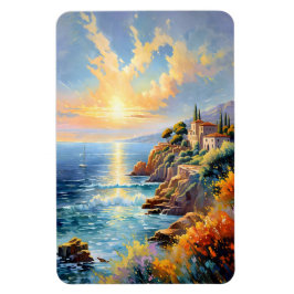 Íman Serenidade Sunset pelo Impressionismo do Mediterrâ