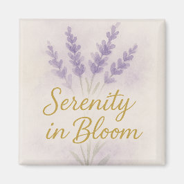 Íman Serenity in Bloom — Magnet