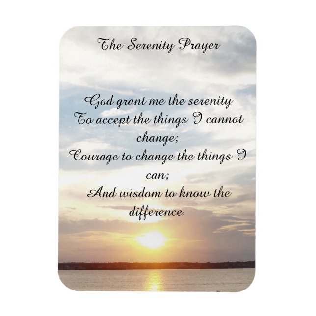 Íman Serenity Prayer (Vertical)