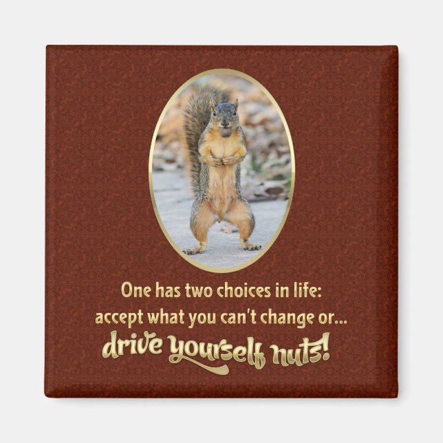 Íman Serenity Prayer em uma casca (Frente)