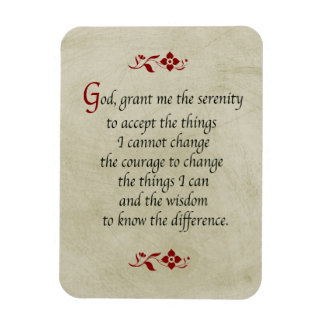 Íman Serenity Prayer/Vintage Style